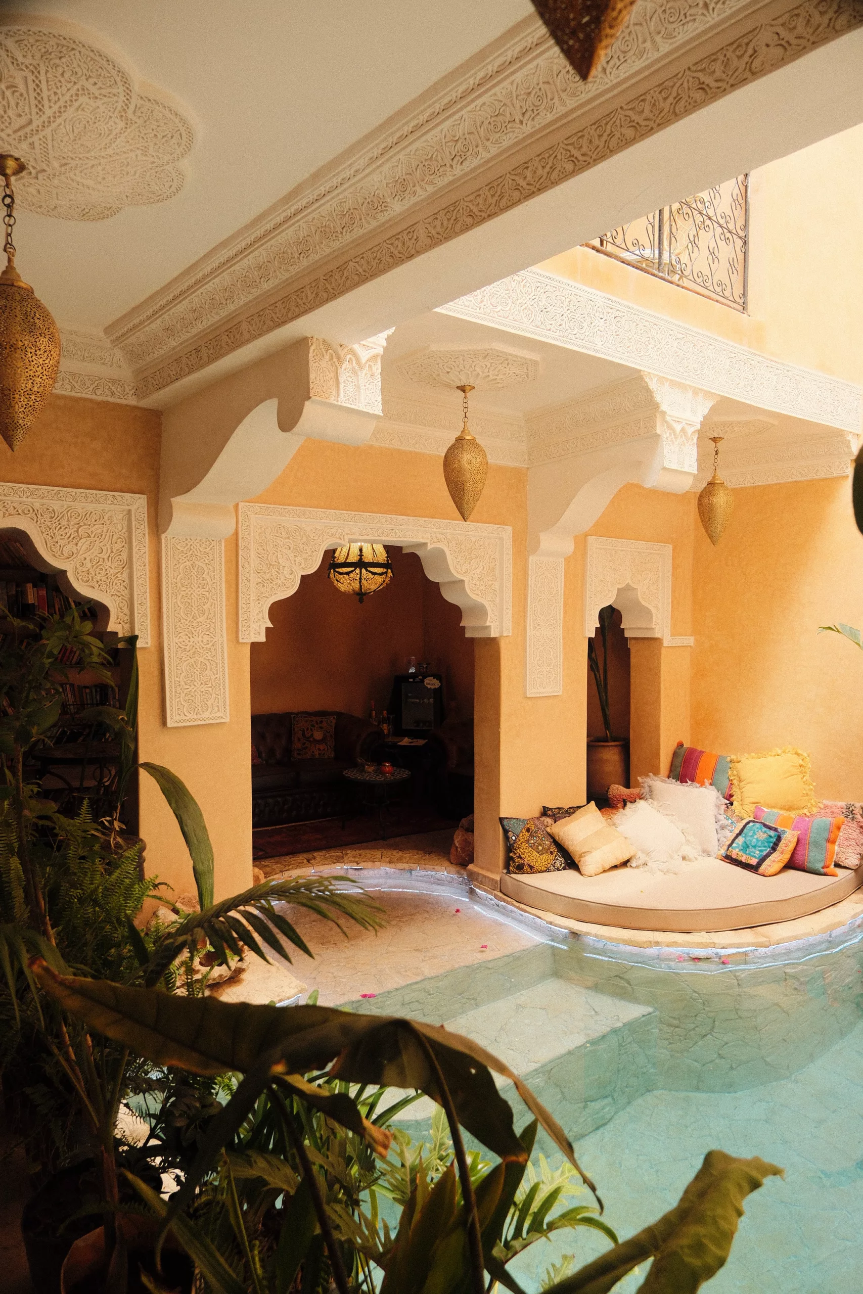 interni persephone riad marrakesh