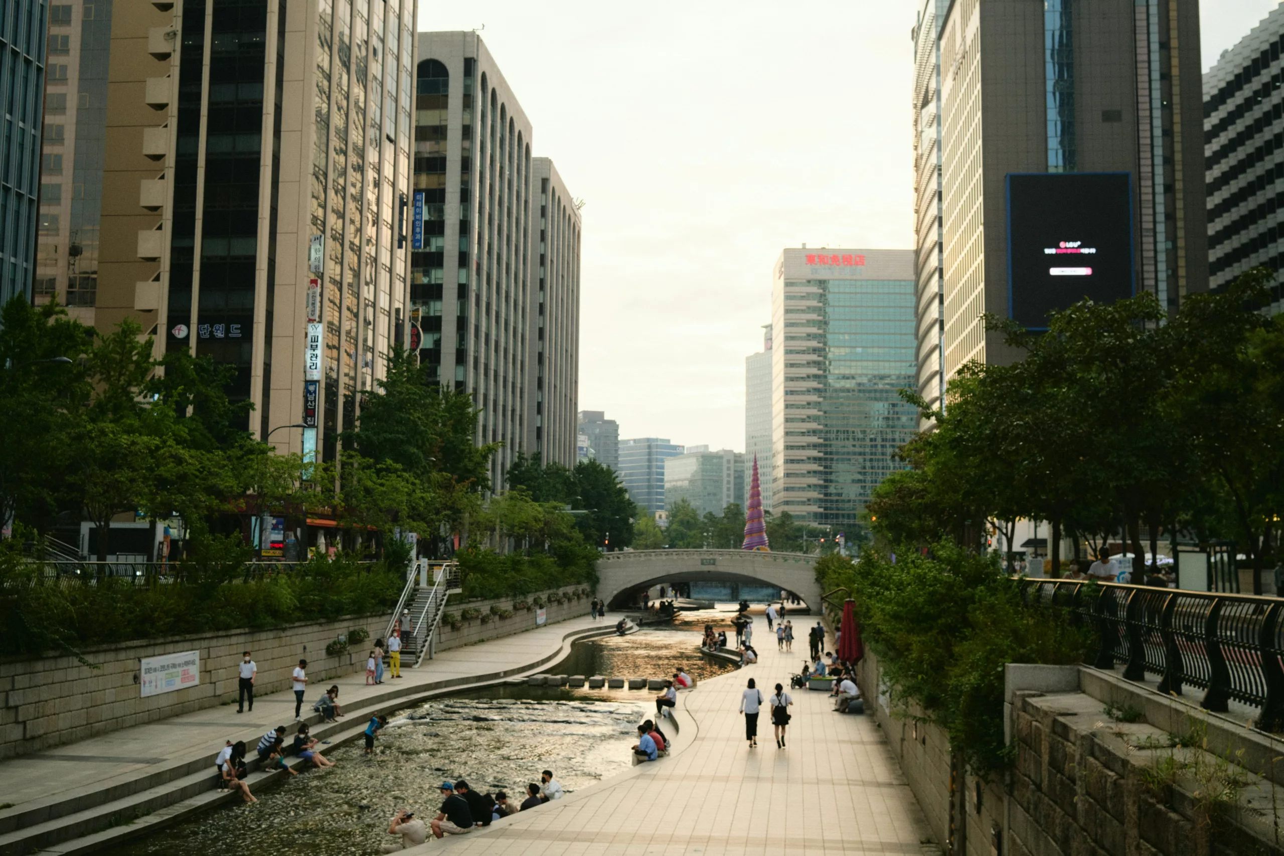 Cheonggyecheon cosa vedere a Seoul