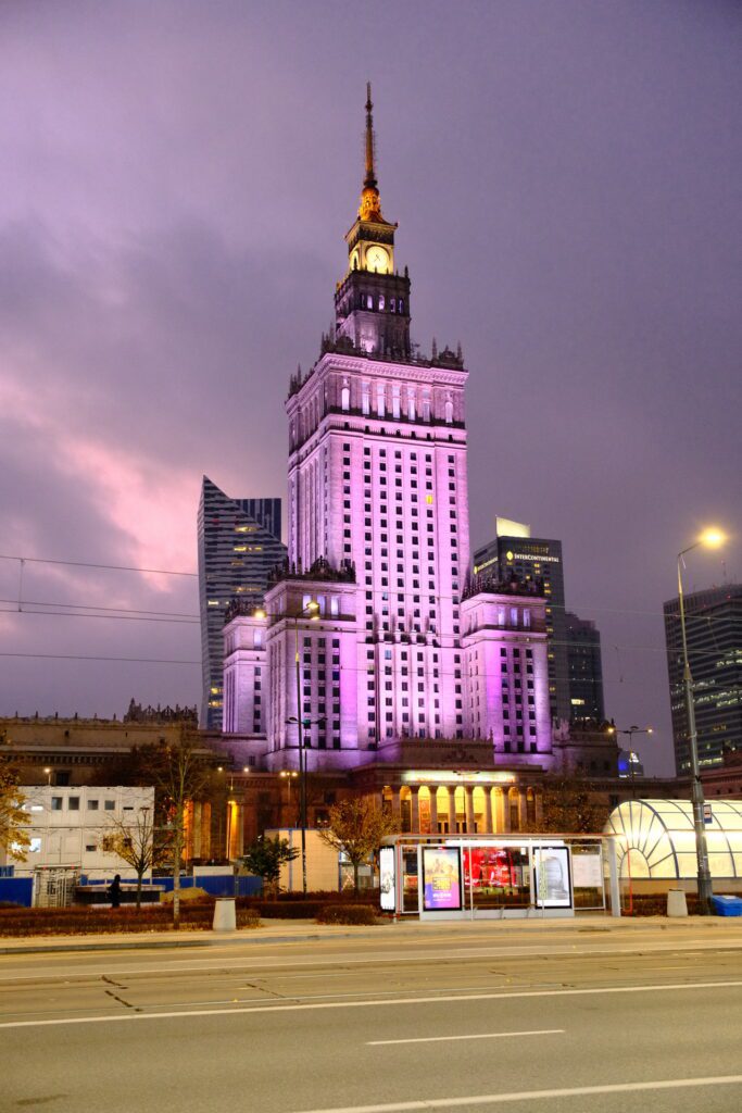 street varsavia palazzo arte scienza